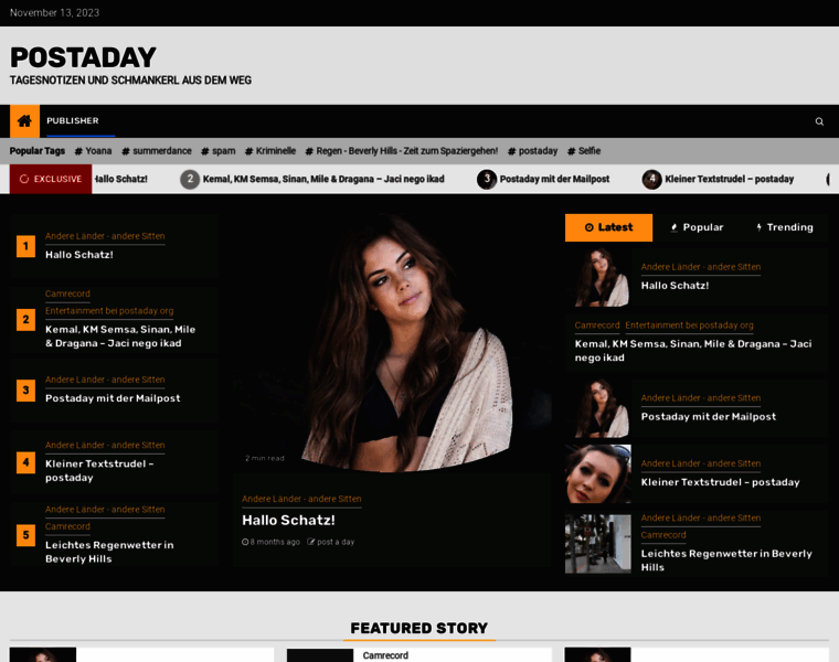 Postaday.org thumbnail