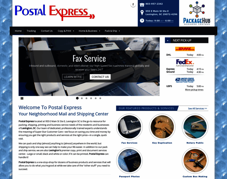 Postalexpress-sc.com thumbnail