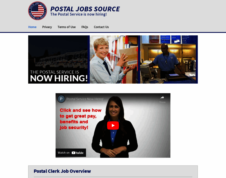 Postaljobssourcermd.com thumbnail