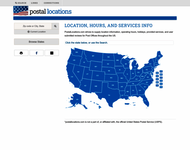 Postallocations.com thumbnail