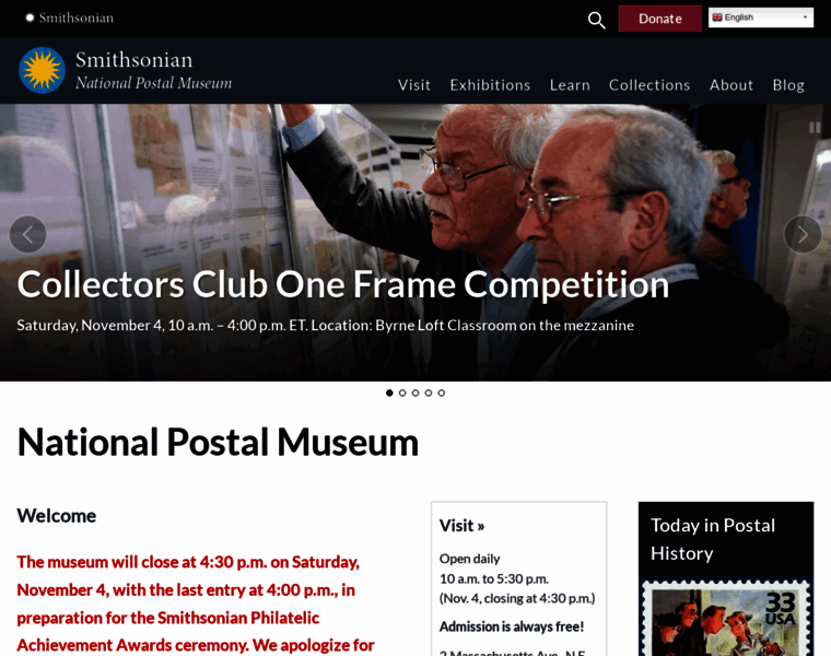 Postalmuseum.si.edu thumbnail