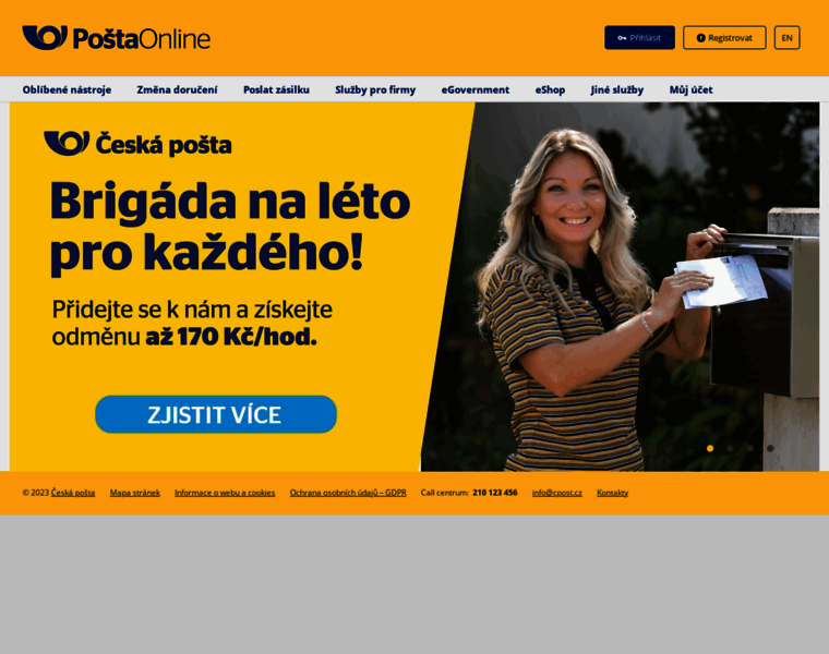 Postaonline.cz thumbnail