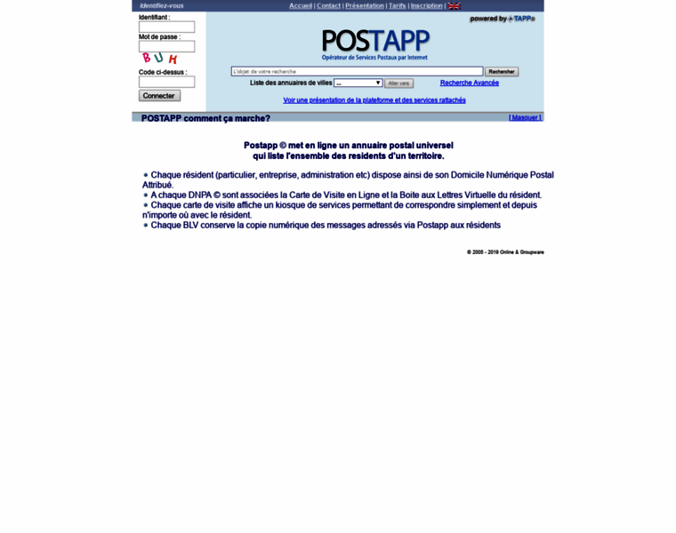 Postapp.net thumbnail