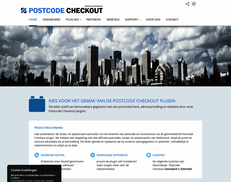 Postcode-checkout.nl thumbnail