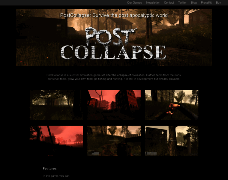 Postcollapse-game.com thumbnail