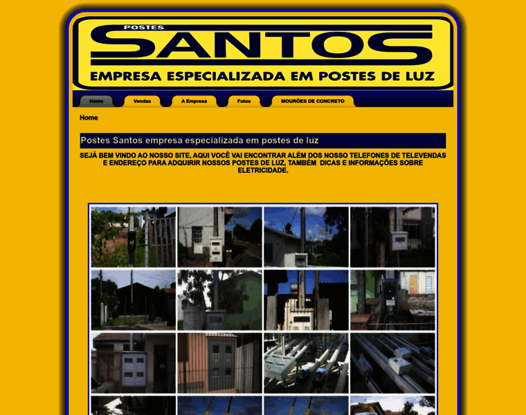 Postessantos.com.br thumbnail