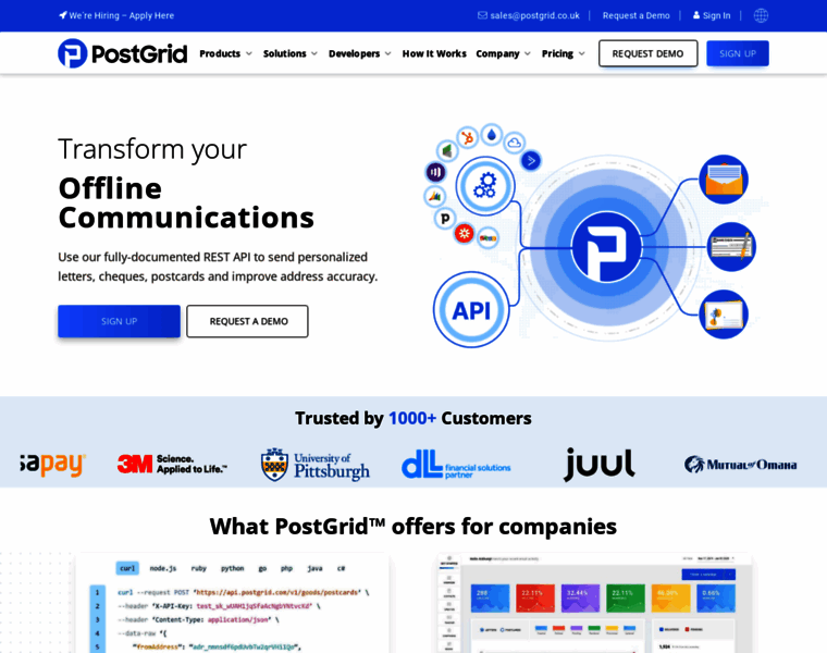 Postgrid.co.uk thumbnail