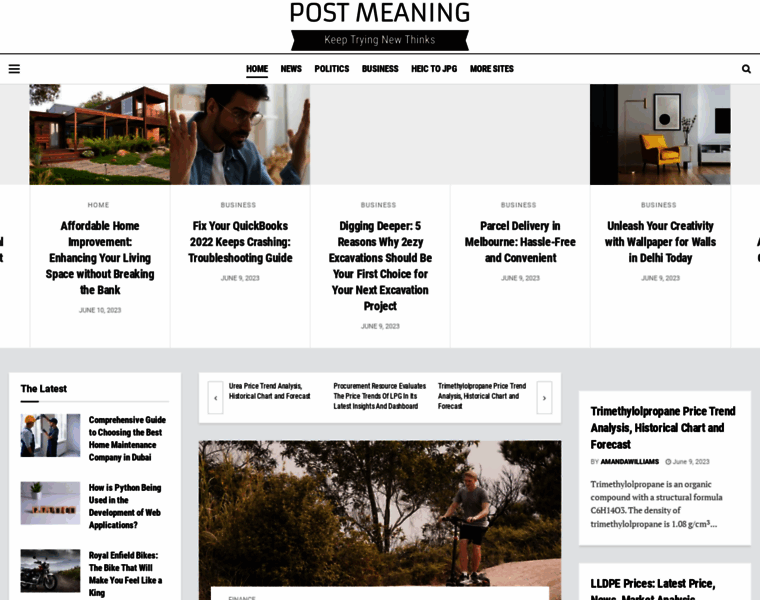 Postmeaning.com thumbnail