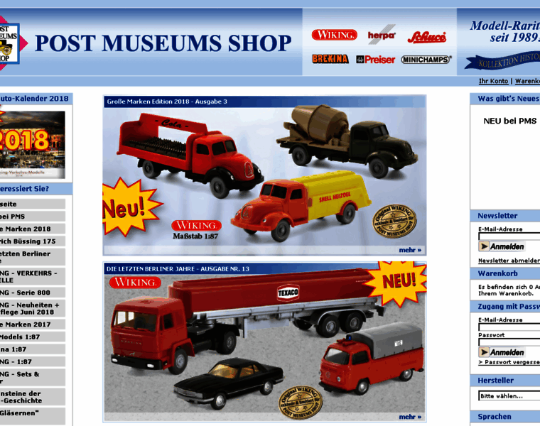 Postmuseumsshop.de thumbnail