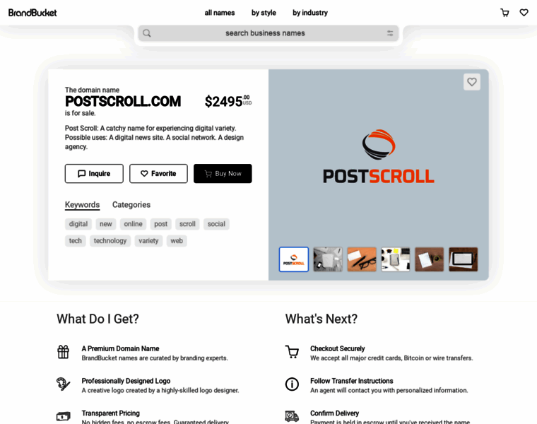 Postscroll.com thumbnail