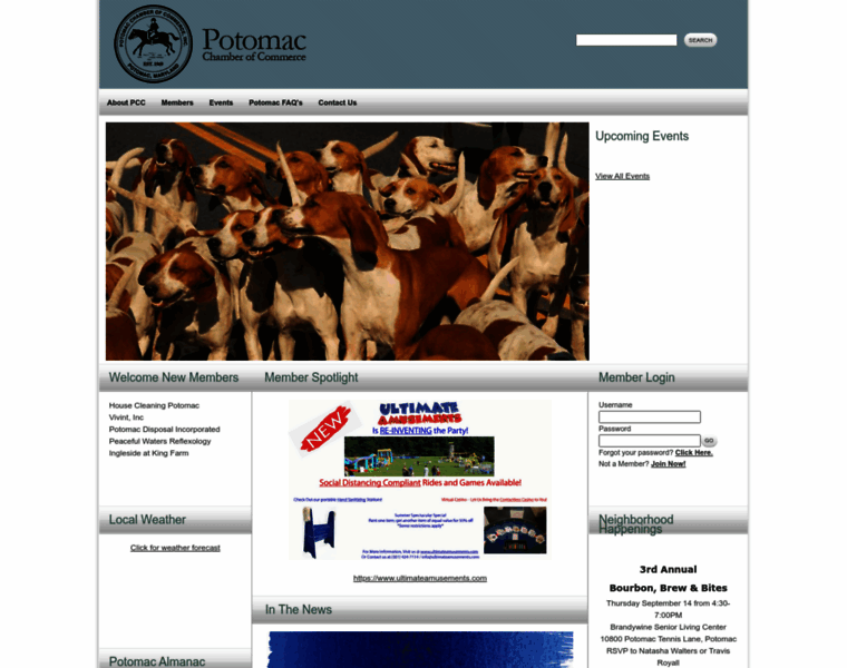 Potomacchamber.org thumbnail