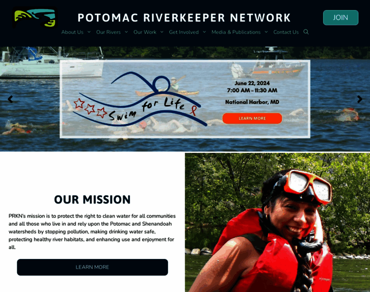 Potomacriverkeepernetwork.org thumbnail
