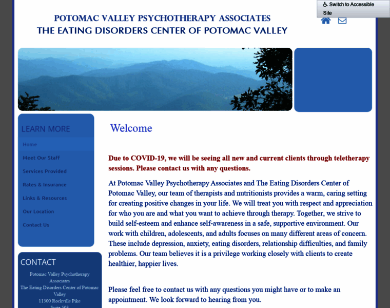 Potomacvalleypsychotherapy.com thumbnail