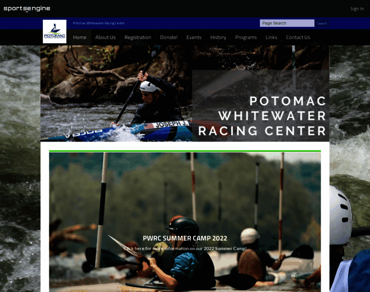 Potomacwhitewater.org thumbnail