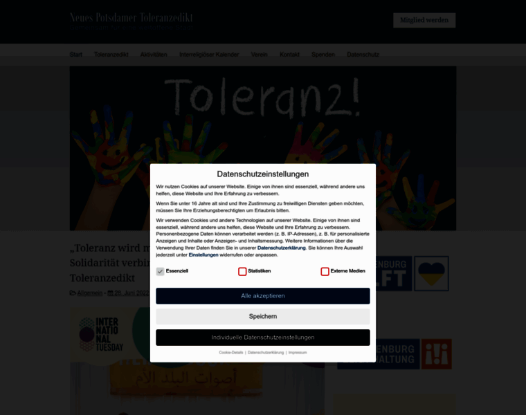 Potsdamer-toleranzedikt.de thumbnail