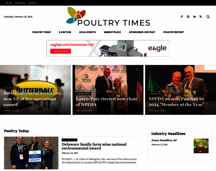 Poultryandeggnews.com thumbnail