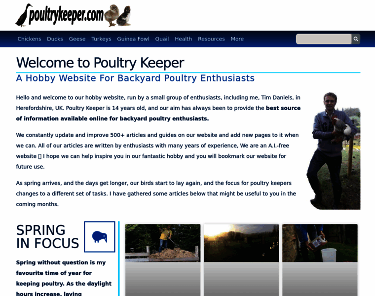 Poultrykeeper.com thumbnail