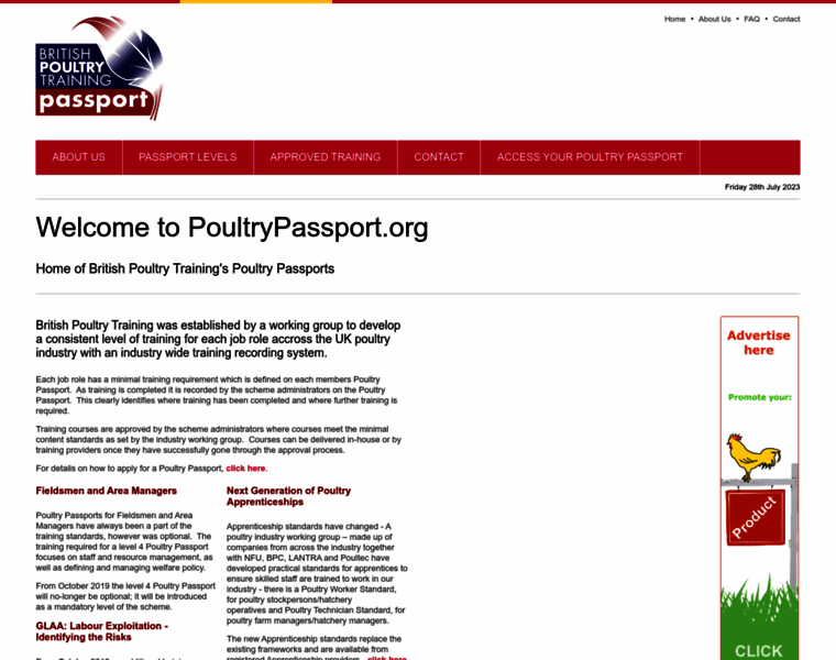 Poultrypassport.org thumbnail