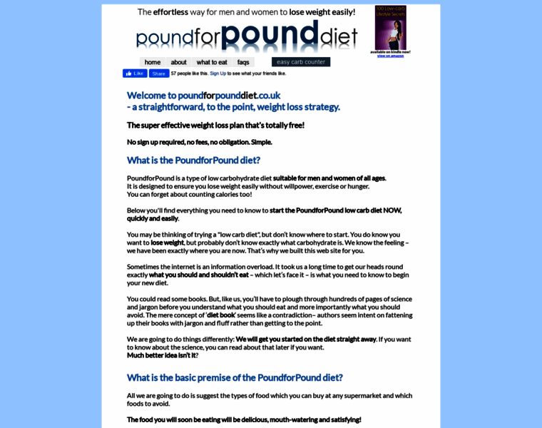 Poundforpounddiet.co.uk thumbnail