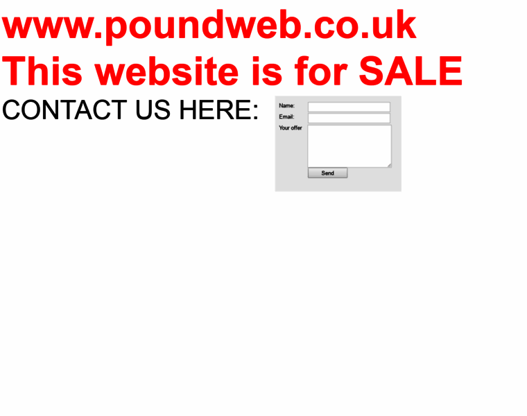 Poundweb.co.uk thumbnail