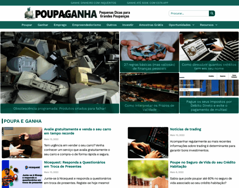 Poupaeganha.com thumbnail
