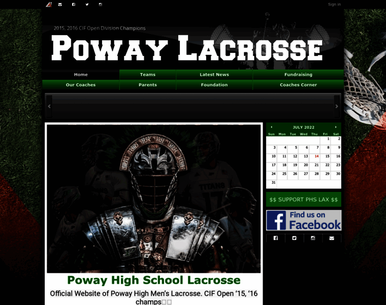 Powaylacrosse.com thumbnail