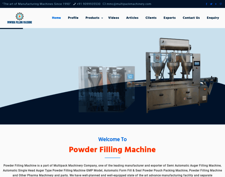 Powderfillingmachine.net thumbnail