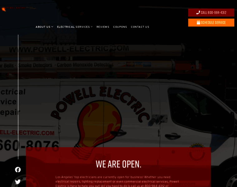Powell-electric.com thumbnail