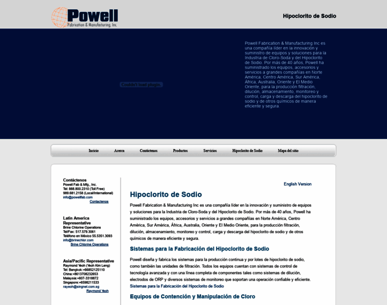 Powellfab-es.com thumbnail