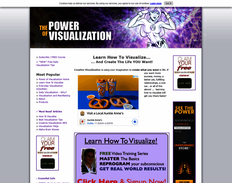 Power-of-visualization.com thumbnail