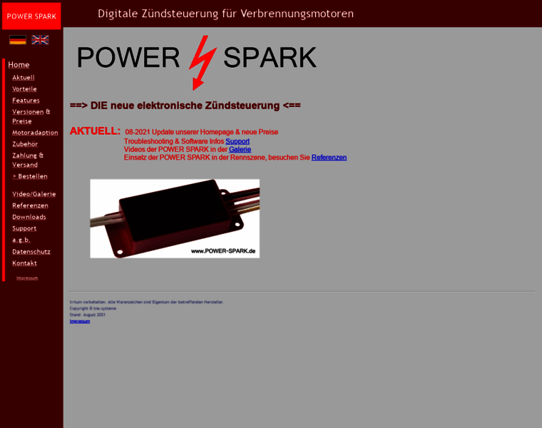 Power-spark.de thumbnail