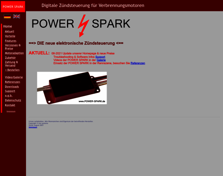 Power-spark.de thumbnail