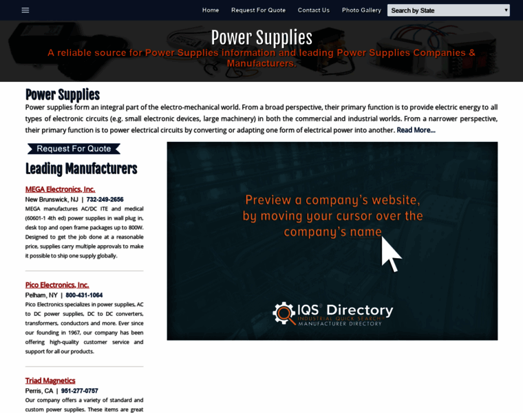 Power-supplies.net thumbnail