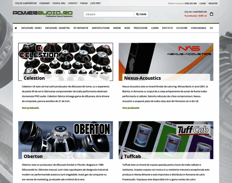 Poweraudio.ro thumbnail Poweraudio.ro thumbnail