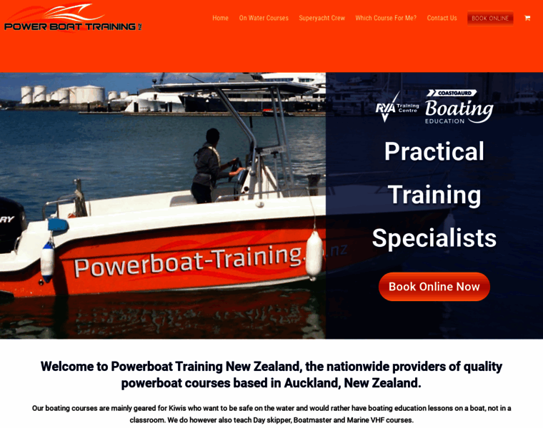 Powerboat-training.co.nz thumbnail