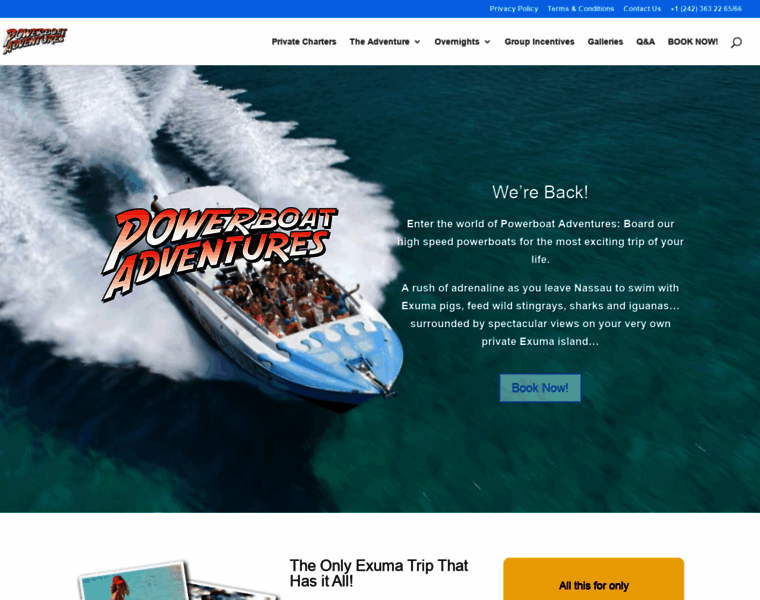 Powerboatadventures.com thumbnail