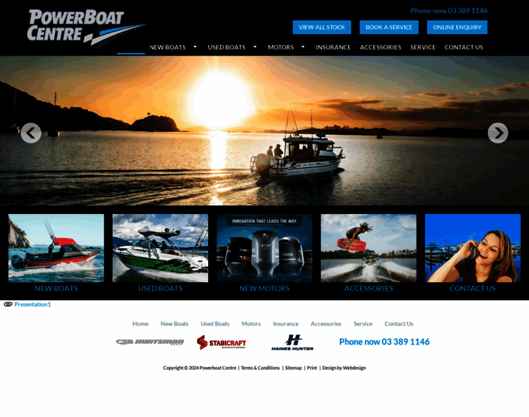 Powerboatcentre.co.nz thumbnail