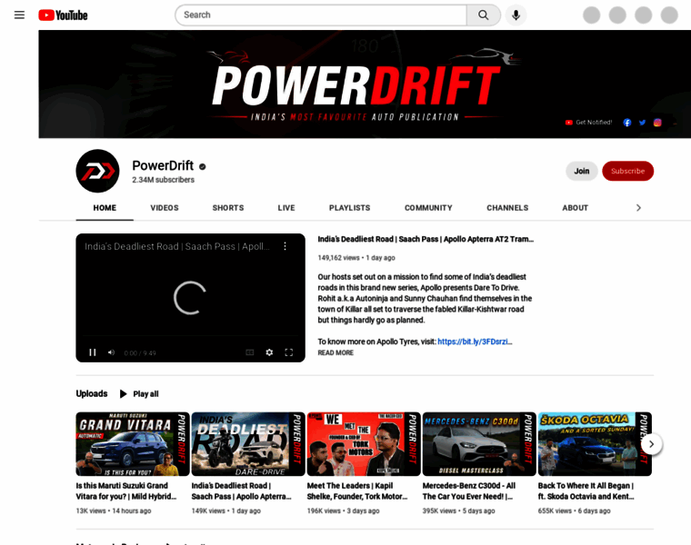 Powerdrift.com thumbnail