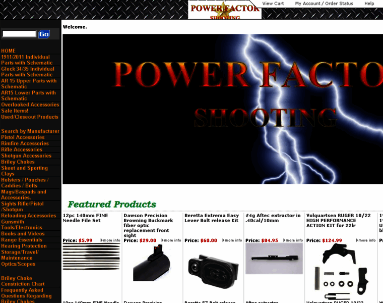 Powerfactorshooting.com thumbnail