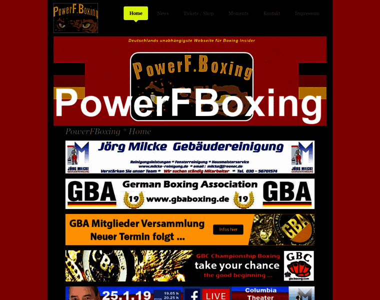 Powerfboxing.com thumbnail