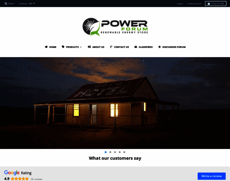 Powerforum-store.co.za thumbnail
