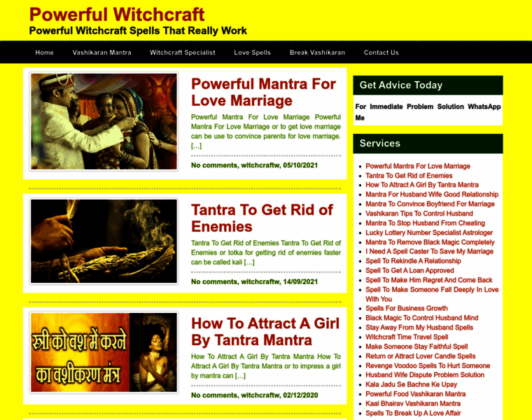 Powerfulwitchcraft.com thumbnail