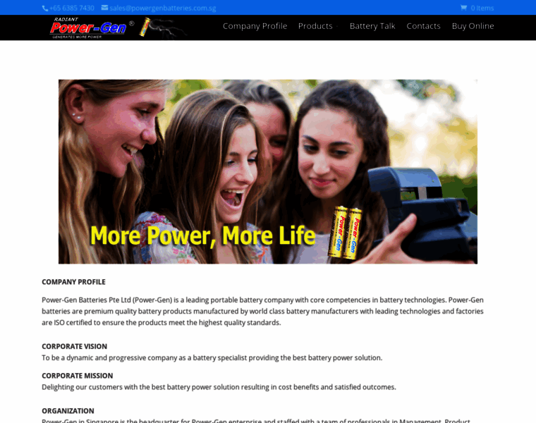 Powergenbatteries.com.sg thumbnail