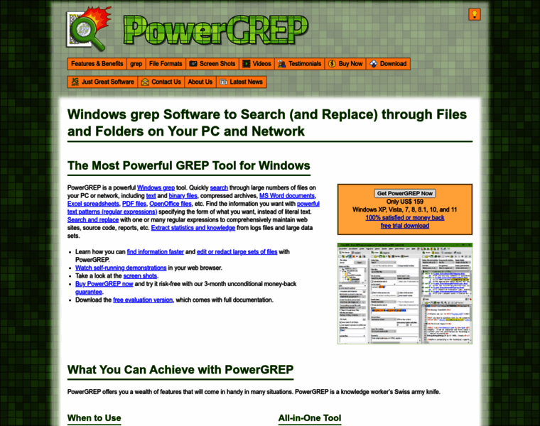 Powergrep.com thumbnail Powergrep.com thumbnail