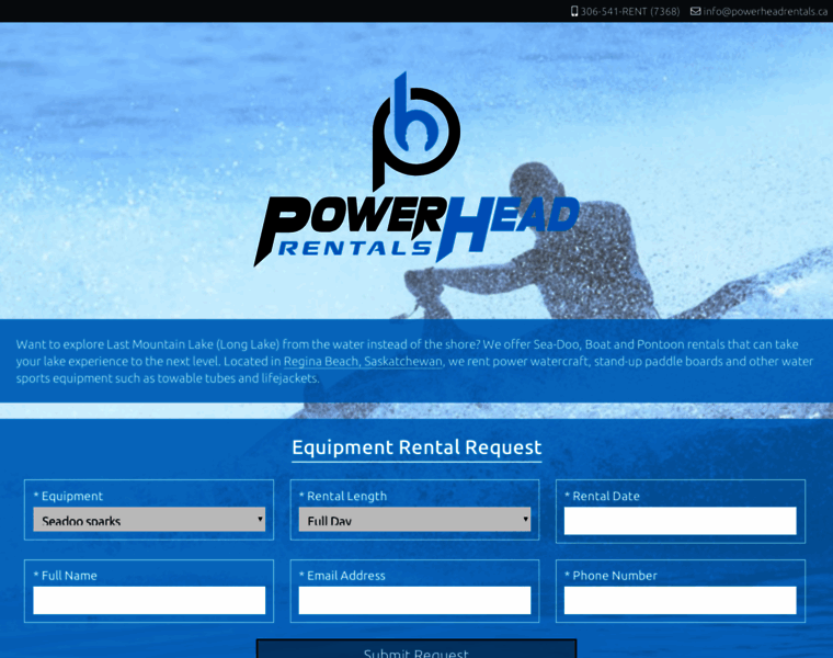 Powerheadrentals.ca thumbnail