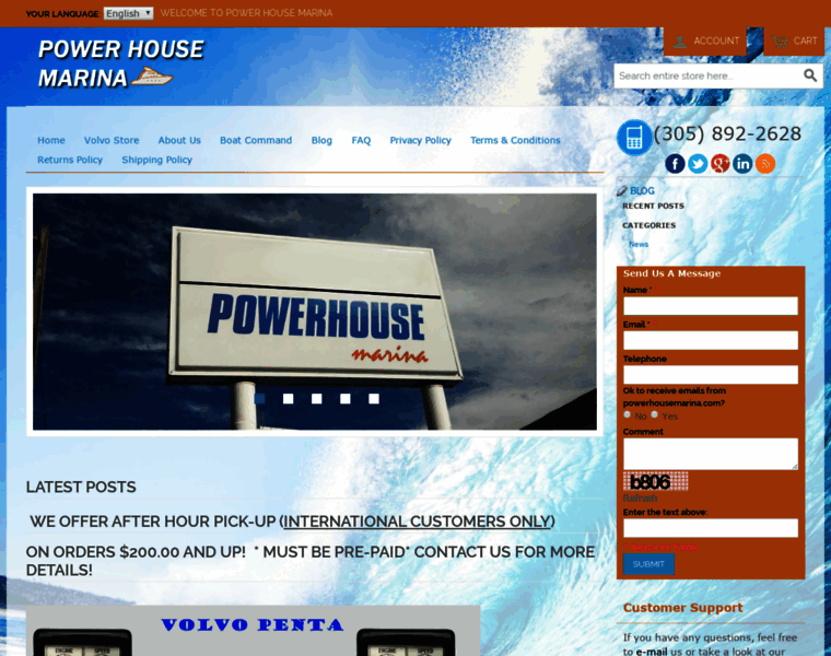 Powerhousemarina.com thumbnail