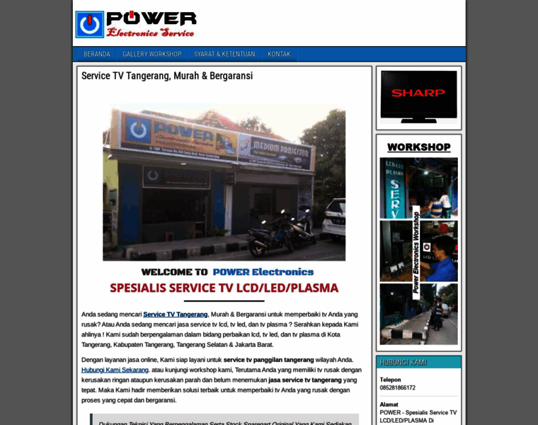 Powerlcdtv.com thumbnail