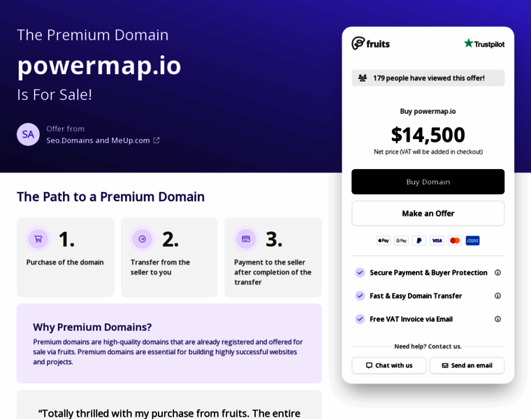 Powermap.io thumbnail Powermap.io thumbnail