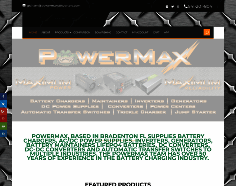 Powermaxconverters.com thumbnail