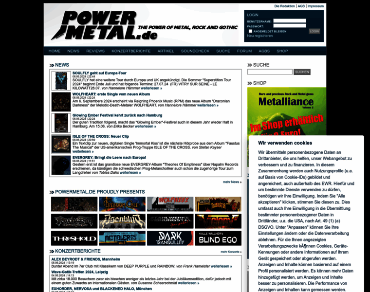 Powermetal.de thumbnail